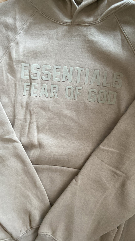 Tan Essentials Hoodie
