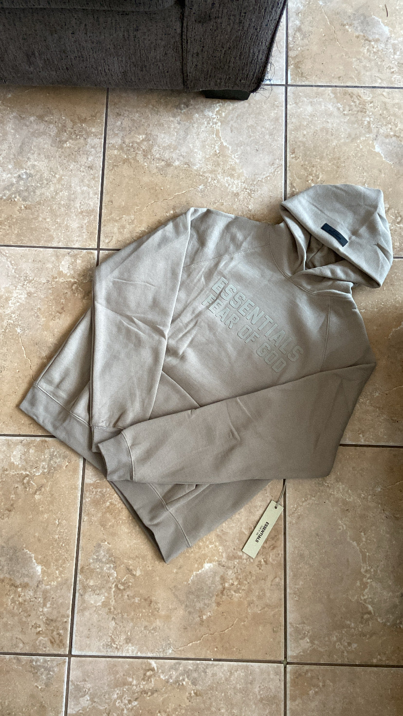 Tan Essentials Hoodie