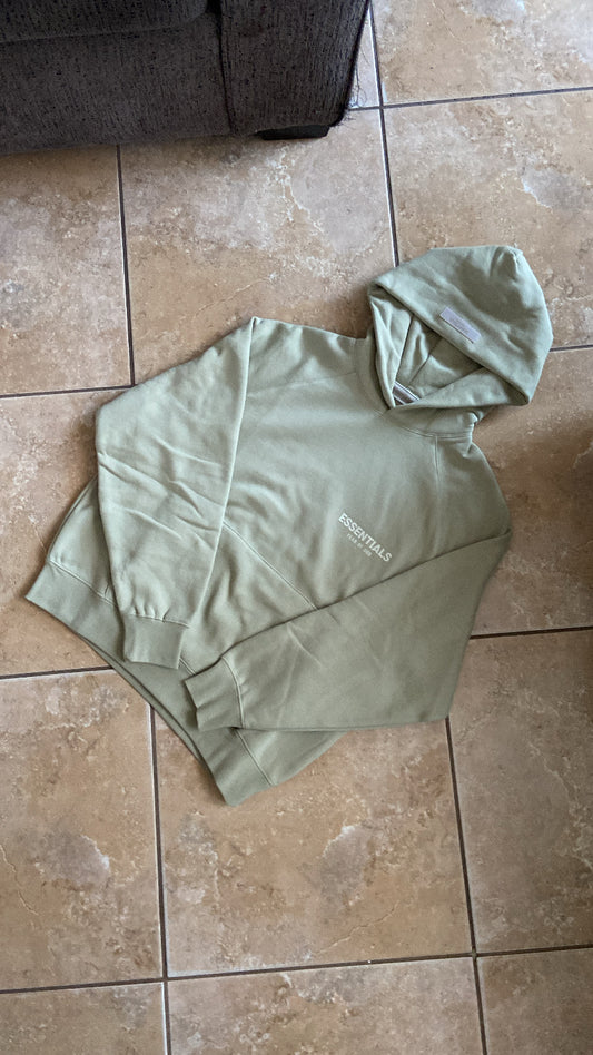 Light Green Essentials Hoodie